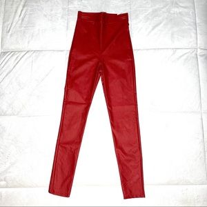 NWT Ruby & Lace Red Jeggings Leggings Skinny pants